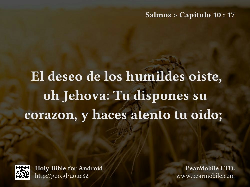 Salmos, Capítulo 10:17